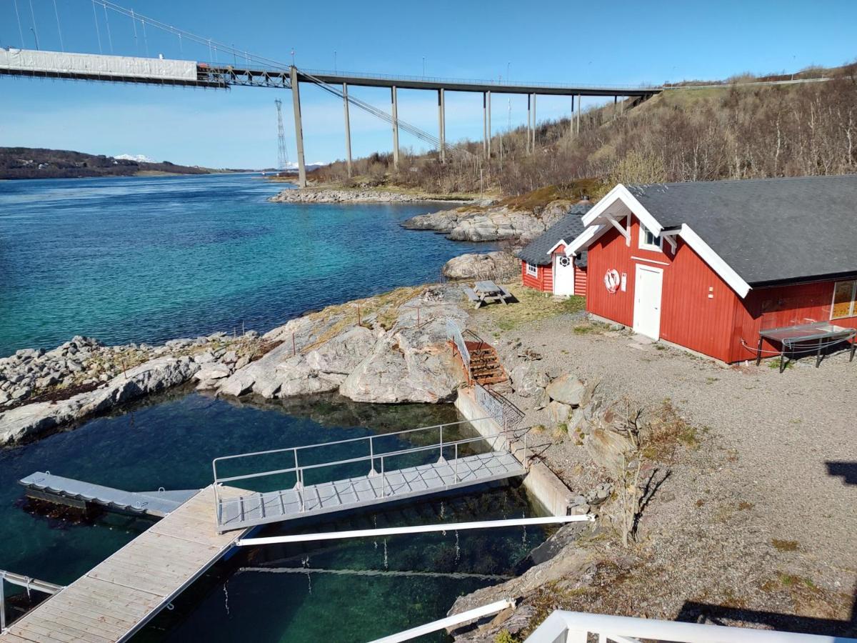 Tjeldsundbrua Overnatting - Sjohus1 Evenskjer Exterior photo